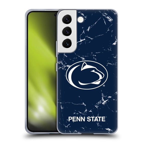 Head Case Designs Officially Licensed Pennsylvania State University PSU The Pennsylvania State University Marble Soft Gel Case Compatible with Samsung Galaxy S22 5G