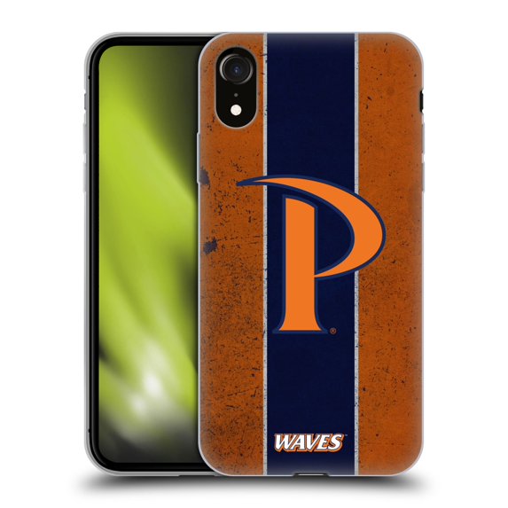 Head Case Designs Officially Licensed Pepperdine University Pepperdine University Art Stripes Pepperdine Logo Soft Gel Case Compatible with Apple iPhone XR