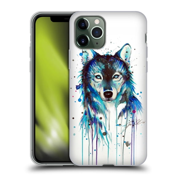 Head Case Designs Officially Licensed Pixie Cold Animals Ice Wolf Soft Gel Case Compatible with Apple iPhone 11 Pro