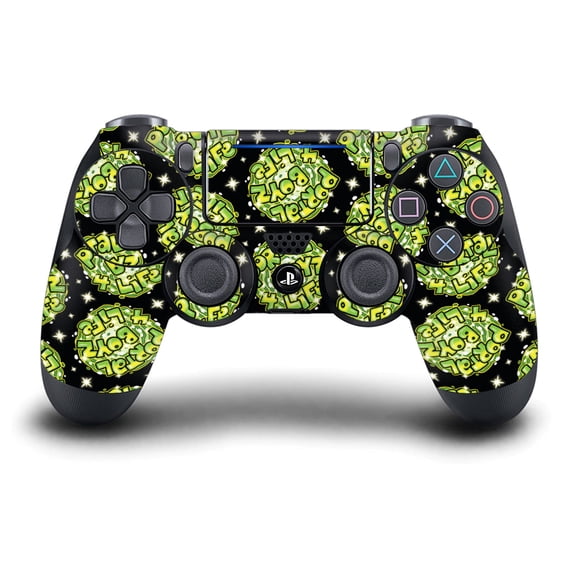 Head Case Designs Officially Licensed Rick And Morty Graphics Portal Boyz Vinyl Sticker Skin Decal Cover Compatible with Sony DualShock 4 Controller