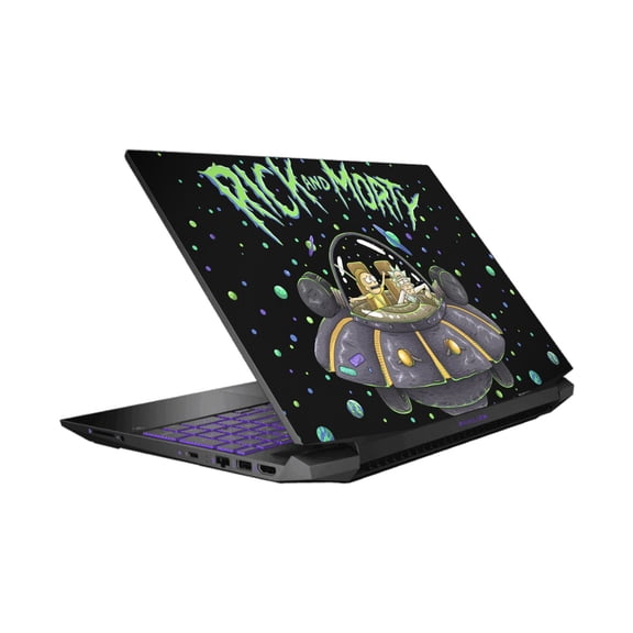 Head Case Designs Officially Licensed Rick And Morty Graphics The Space Cruiser Vinyl Sticker Skin Decal Cover Compatible with HP Pavilion 15.6" 15-dk0047TX