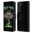 thumbnail image 1 of Head Case Designs Officially Licensed Rick And Morty Season 1 & 2 Graphics The Space Cruiser Leather Book Wallet Case Cover Compatible with Samsung Galaxy S22+ 5G, 1 of 6