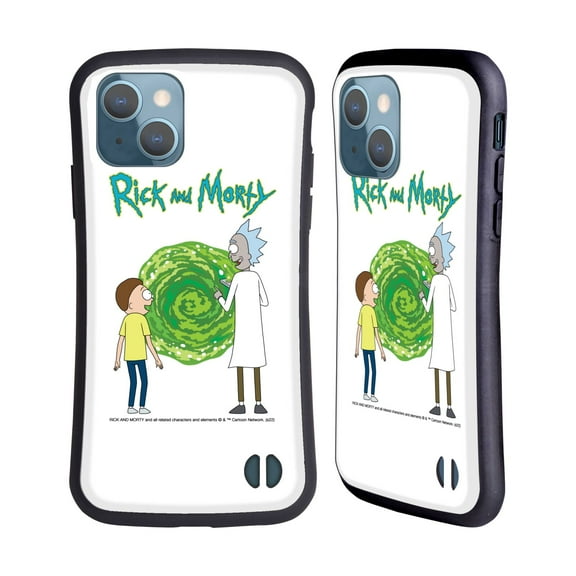 Head Case Designs Officially Licensed Rick And Morty Season 5 Graphics Character Art Hybrid Case Compatible with Apple iPhone 13