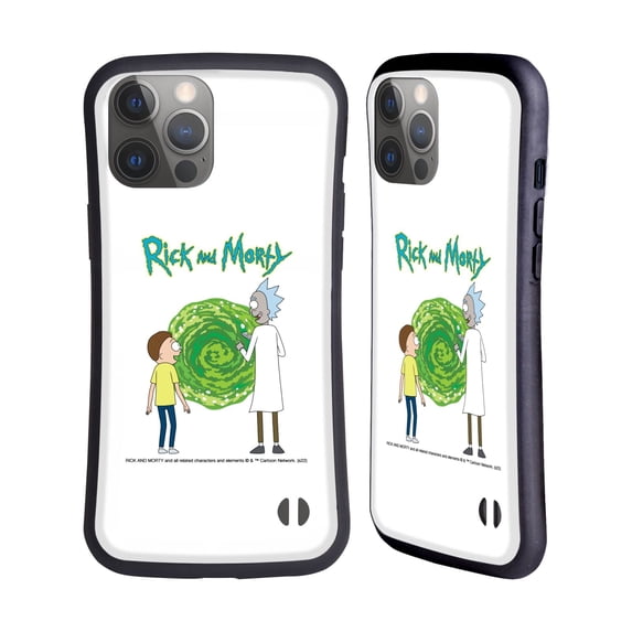 Head Case Designs Officially Licensed Rick And Morty Season 5 Graphics Character Art Hybrid Case Compatible with Apple iPhone 14 Pro Max