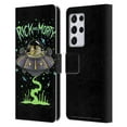 thumbnail image 1 of Head Case Designs Officially Licensed Rick And Morty Season 1 & 2 Graphics The Space Cruiser Leather Book Wallet Case Cover Compatible with Samsung Galaxy S21 Ultra 5G, 1 of 6