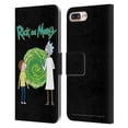 thumbnail image 1 of Head Case Designs Officially Licensed Rick And Morty Season 5 Graphics Character Art Leather Book Wallet Case Cover Compatible with Apple iPhone 7 Plus / iPhone 8 Plus, 1 of 6