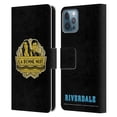 thumbnail image 1 of Head Case Designs Officially Licensed Riverdale Art La Bonne Nuit Leather Book Wallet Case Cover Compatible with Apple iPhone 12 / iPhone 12 Pro, 1 of 6