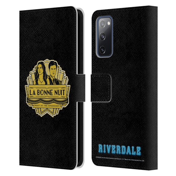 Head Case Designs Officially Licensed Riverdale Art La Bonne Nuit Leather Book Wallet Case Cover Compatible with Samsung Galaxy S20 FE / 5G
