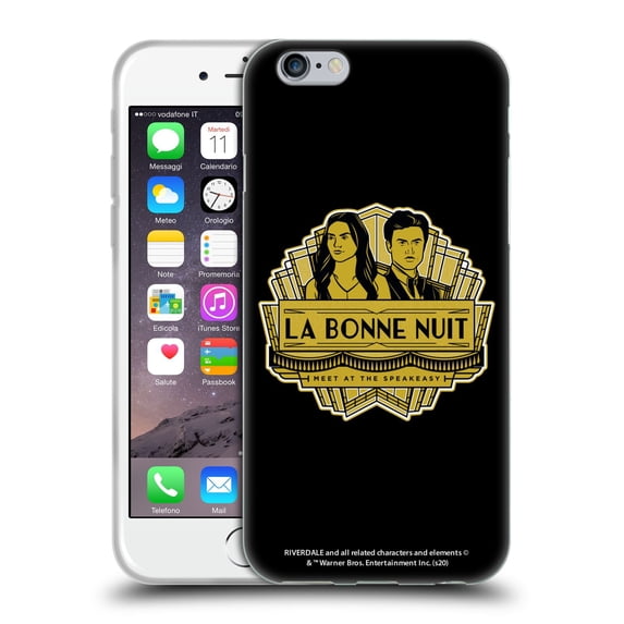 Head Case Designs Officially Licensed Riverdale Art La Bonne Nuit Soft Gel Case Compatible with Apple iPhone 6 / iPhone 6s