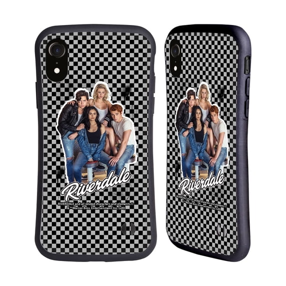 Head Case Designs Officially Licensed Riverdale Art Riverdale Cast 1 Hybrid Case Compatible with Apple iPhone XR