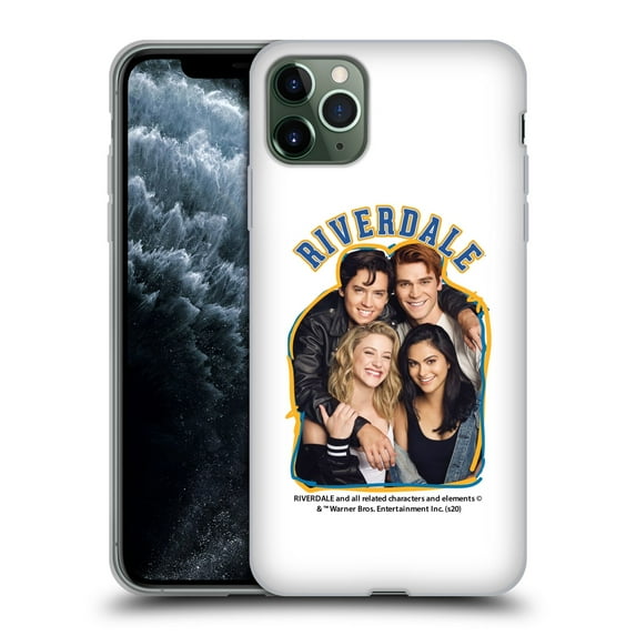 Head Case Designs Officially Licensed Riverdale Art Riverdale Cast 2 Soft Gel Case Compatible with Apple iPhone 11 Pro Max