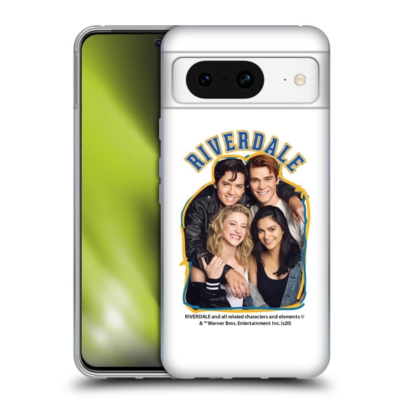 Head Case Designs Officially Licensed Riverdale Art Riverdale Cast 2 Soft Gel Case Compatible with Google Pixel 8