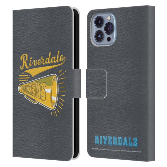 Head Case Designs Officially Licensed Riverdale Art Riverdale Vixens Leather Book Wallet Case Cover Compatible with Apple iPhone 14
