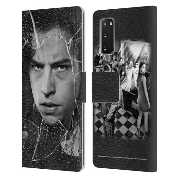 Head Case Designs Officially Licensed Riverdale Broken Glass Portraits Jughead Jones Leather Book Wallet Case Cover Compatible with Samsung Galaxy S20 / S20 5G