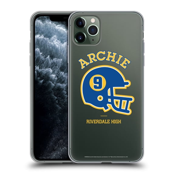 Head Case Designs Officially Licensed Riverdale Graphic Art Archie Football Helmet Soft Gel Case Compatible with Apple iPhone 11 Pro Max