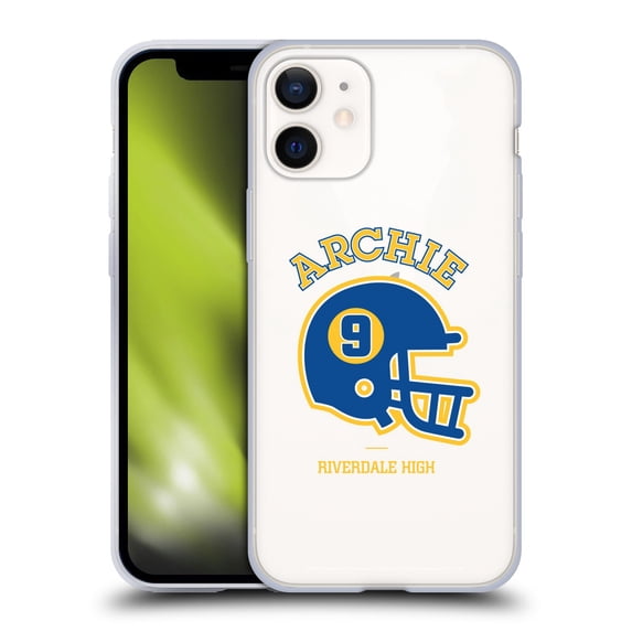 Head Case Designs Officially Licensed Riverdale Graphic Art Archie Football Helmet Soft Gel Case Compatible with Apple iPhone 12 Mini