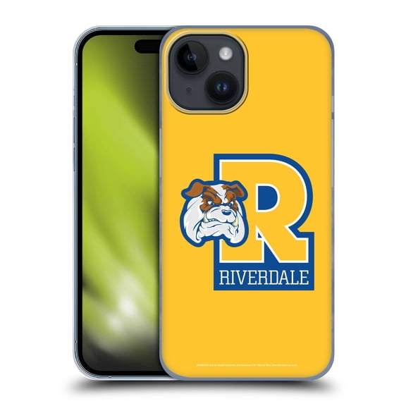 Head Case Designs Officially Licensed Riverdale Graphic Art Bulldogs Logo Hard Back Case Compatible with Apple iPhone 15
