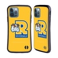 thumbnail image 1 of Head Case Designs Officially Licensed Riverdale Graphic Art Bulldogs Logo Hybrid Case Compatible with Apple iPhone 12 / iPhone 12 Pro, 1 of 7