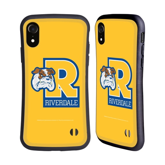 Head Case Designs Officially Licensed Riverdale Graphic Art Bulldogs Logo Hybrid Case Compatible with Apple iPhone XR