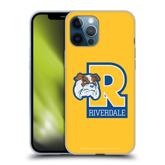 Head Case Designs Officially Licensed Riverdale Graphic Art Bulldogs Logo Soft Gel Case Compatible with Apple iPhone 12 Pro Max