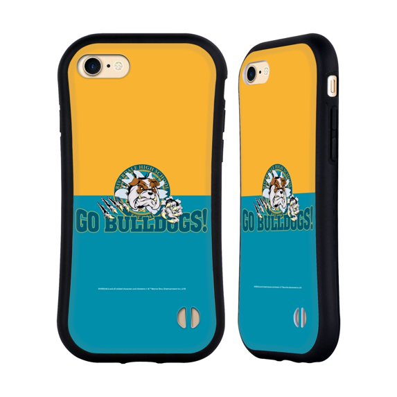 Head Case Designs Officially Licensed Riverdale Graphic Art Go Bulldogs! Hybrid Case Compatible with Apple iPhone 7 / 8 / SE 2020 & 2022