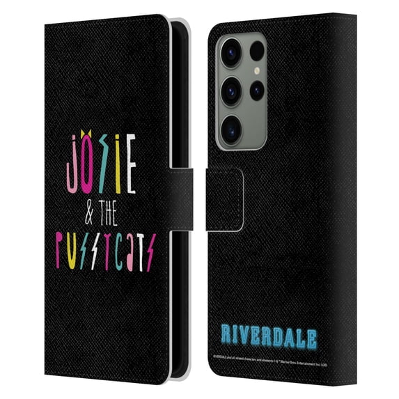 Head Case Designs Officially Licensed Riverdale Graphic Art Josie & The Pussycats Leather Book Wallet Case Cover Compatible with Samsung Galaxy S23 Ultra 5G