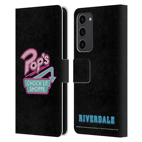 Head Case Designs Officially Licensed Riverdale Graphic Art Pop's Leather Book Wallet Case Cover Compatible with Samsung Galaxy S23+ 5G