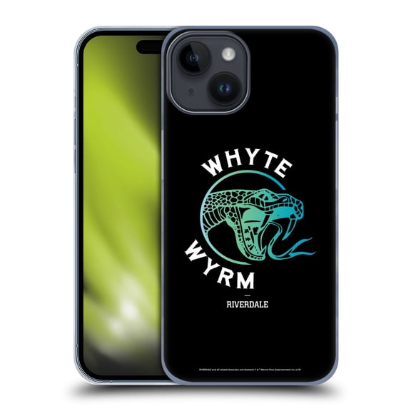 Head Case Designs Officially Licensed Riverdale Graphic Art Whyte Wyrm Hard Back Case Compatible with Apple iPhone 15