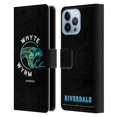 thumbnail image 1 of Head Case Designs Officially Licensed Riverdale Graphic Art Whyte Wyrm Leather Book Wallet Case Cover Compatible with Apple iPhone 13 Pro Max, 1 of 6