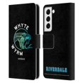 thumbnail image 1 of Head Case Designs Officially Licensed Riverdale Graphic Art Whyte Wyrm Leather Book Wallet Case Cover Compatible with Samsung Galaxy S22 5G, 1 of 6