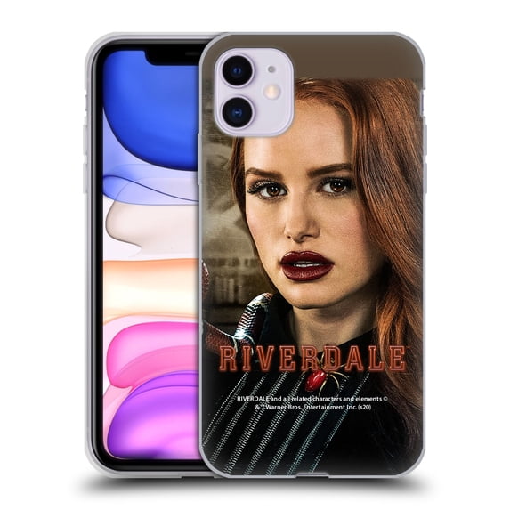 Head Case Designs Officially Licensed Riverdale Graphics 2 Cheryl Blossom 1 Soft Gel Case Compatible with Apple iPhone 11