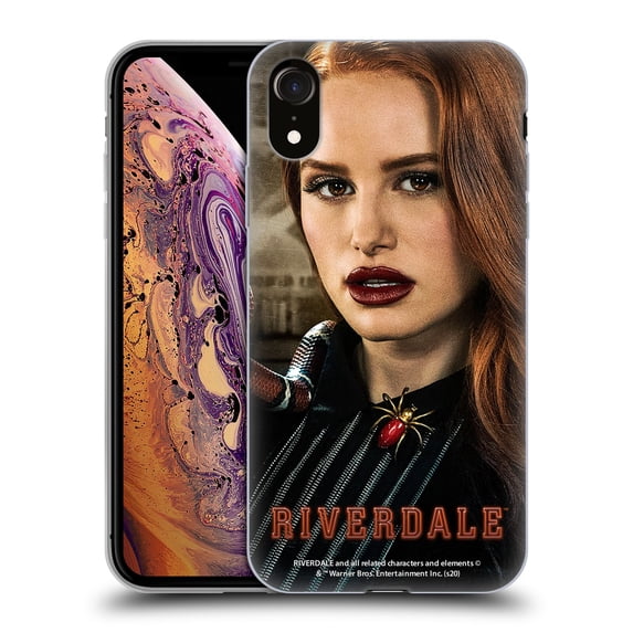 Head Case Designs Officially Licensed Riverdale Graphics 2 Cheryl Blossom 1 Soft Gel Case Compatible with Apple iPhone XR