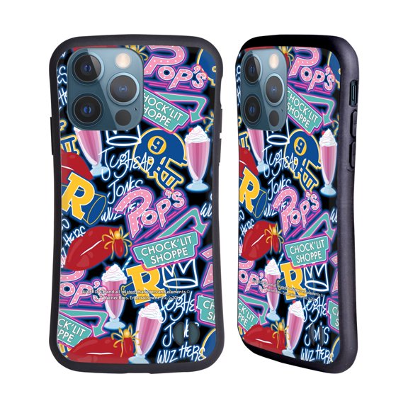 Head Case Designs Officially Licensed Riverdale Graphics 2 Colourful Pattern Hybrid Case Compatible with Apple iPhone 13 Pro