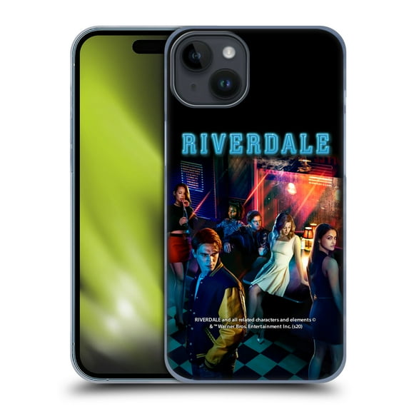 Head Case Designs Officially Licensed Riverdale Graphics 2 Group Poster 1 Hard Back Case Compatible with Apple iPhone 15 Plus