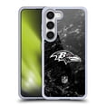 thumbnail image 1 of Head Case Designs NFL Baltimore Ravens Artwork Marble Soft Gel Case for Samsung Galaxy S23 5G, 1 of 7