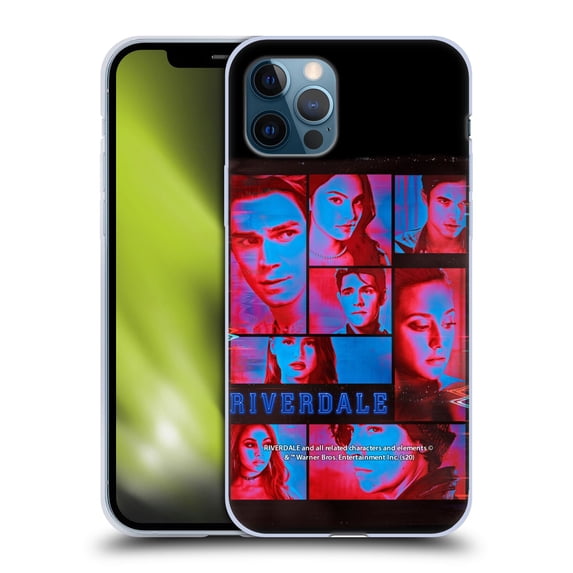 Head Case Designs Officially Licensed Riverdale Graphics 2 Group Poster 2 Soft Gel Case Compatible with Apple iPhone 12 / iPhone 12 Pro