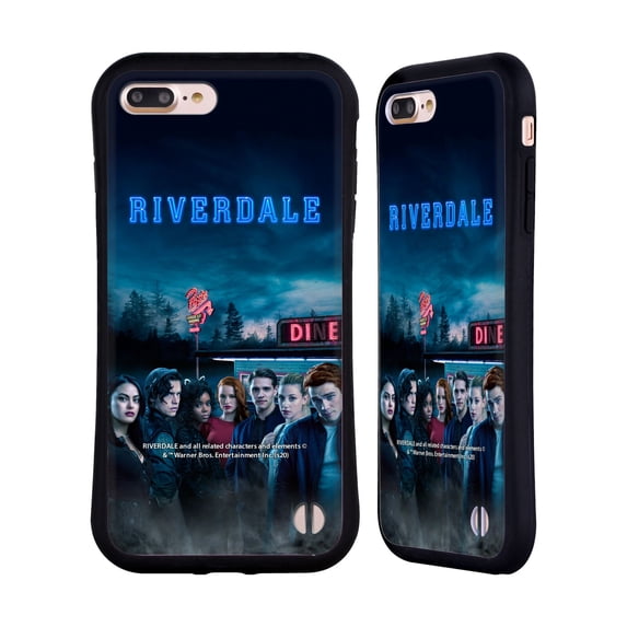 Head Case Designs Officially Licensed Riverdale Graphics 2 Group Poster 3 Hybrid Case Compatible with Apple iPhone 7 Plus / iPhone 8 Plus