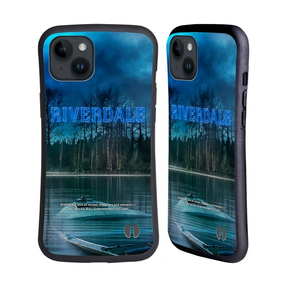 Head Case Designs Officially Licensed Riverdale Graphics 2 Lake Hybrid Case Compatible with Apple iPhone 15 Plus