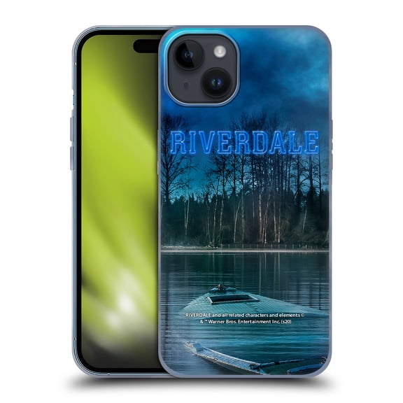 Head Case Designs Officially Licensed Riverdale Graphics 2 Lake Soft Gel Case Compatible with Apple iPhone 15 Plus