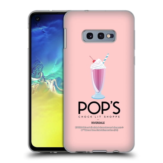 Head Case Designs Officially Licensed Riverdale Graphics 2 Pop's Chock'lit Shoppe Soft Gel Case Compatible with Samsung Galaxy S10e