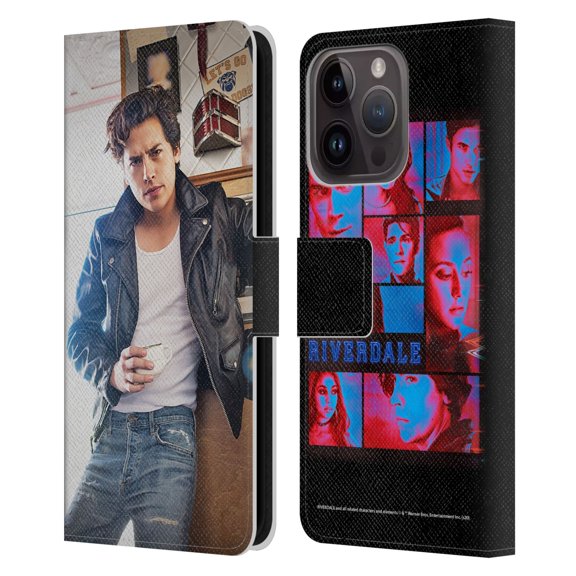 Head Case Designs Officially Licensed Riverdale Posters Jughead Jones 2 Leather Book Wallet Case Cover Compatible with Apple iPhone 15 Pro