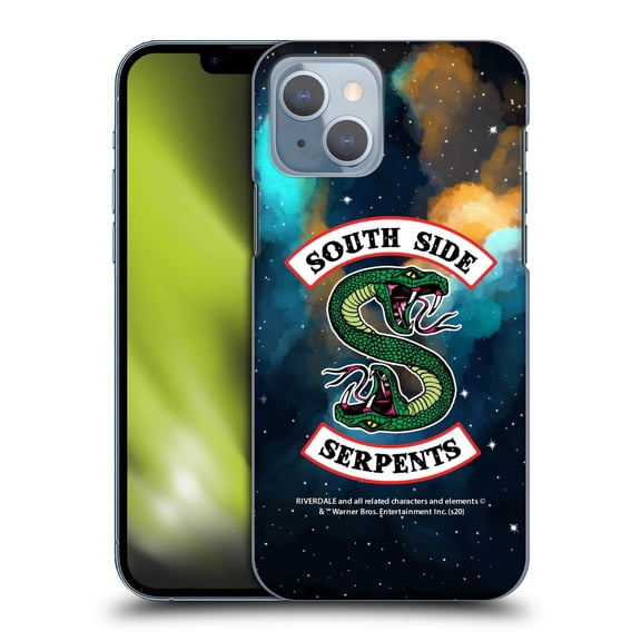 Head Case Designs Officially Licensed Riverdale South Side Serpents Nebula Logo 2 Hard Back Case Compatible with Apple iPhone 14