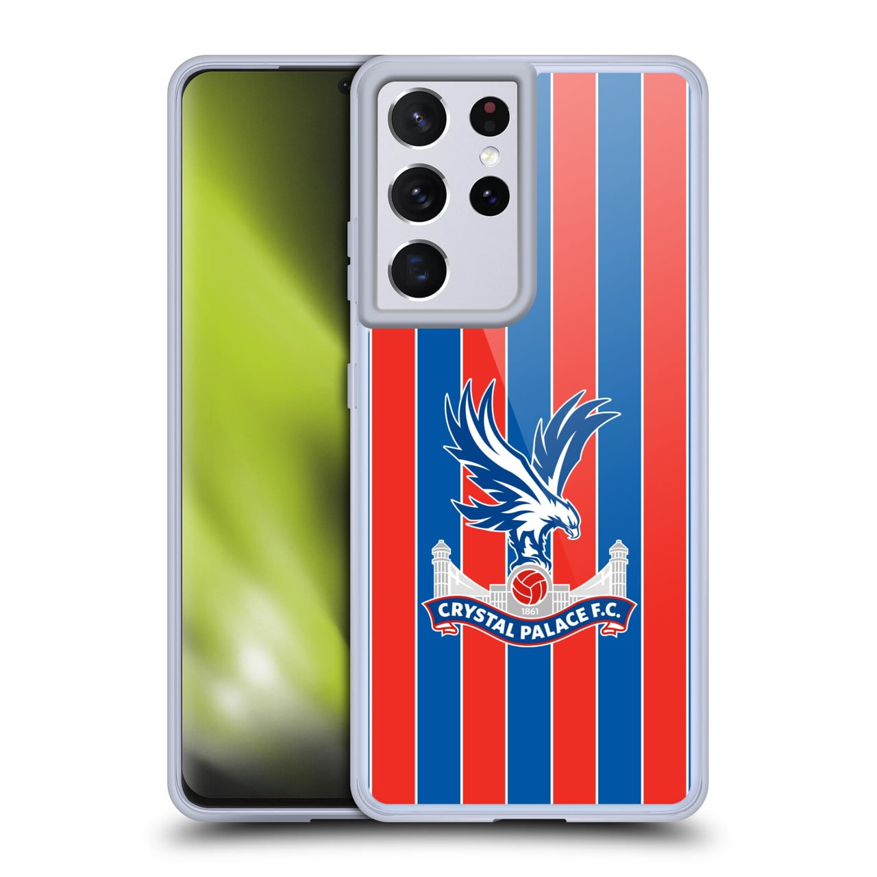 Head Case Designs Crystal Palace FC 2025/26 Crest Kit Home Soft Gel Case for Samsung Galaxy S21 Ultra 5G