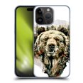 thumbnail image 1 of Head Case Designs Officially Licensed Riza Peker Animals Bear Hard Back Case Compatible with Apple iPhone 15 Pro Max, 1 of 7