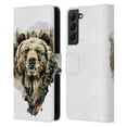 thumbnail image 1 of Head Case Designs Officially Licensed Riza Peker Animals Bear Leather Book Wallet Case Cover Compatible with Samsung Galaxy S22+ 5G, 1 of 6