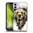thumbnail image 1 of Head Case Designs Officially Licensed Riza Peker Animals Bear Soft Gel Case Compatible with Apple iPhone 11, 1 of 7