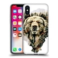 thumbnail image 1 of Head Case Designs Officially Licensed Riza Peker Animals Bear Soft Gel Case Compatible with Apple iPhone X / iPhone XS, 1 of 7