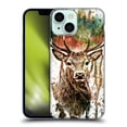 thumbnail image 1 of Head Case Designs Officially Licensed Riza Peker Animals Deer Soft Gel Case Compatible with Apple iPhone 13 Mini, 1 of 7