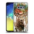 thumbnail image 1 of Head Case Designs Officially Licensed Riza Peker Animals Deer Soft Gel Case Compatible with Samsung Galaxy S10e, 1 of 7