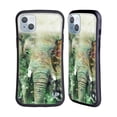 thumbnail image 1 of Head Case Designs Officially Licensed Riza Peker Animals Elephant Hybrid Case Compatible with Apple iPhone 14 Plus, 1 of 7